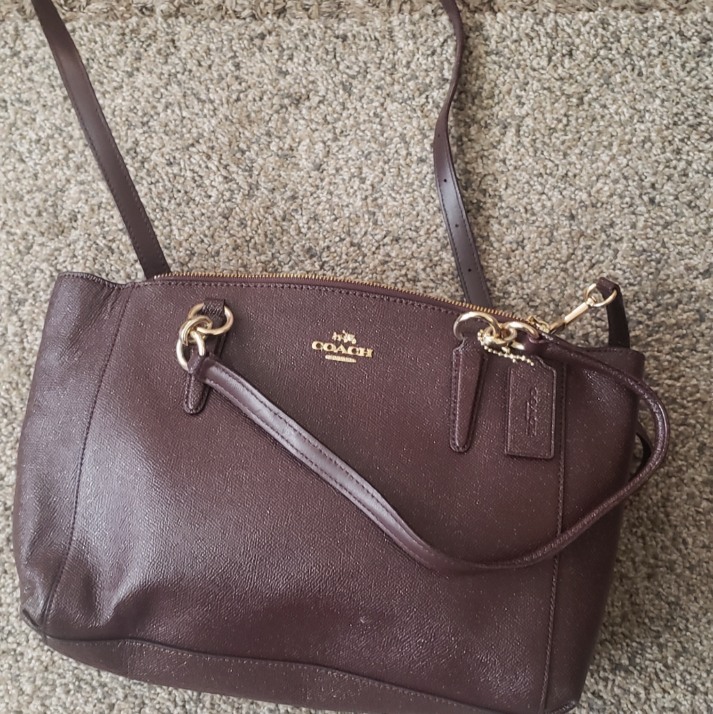 Coach Oxblood Crossbody